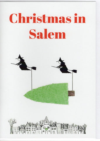 Witch City Salem Christmas Card