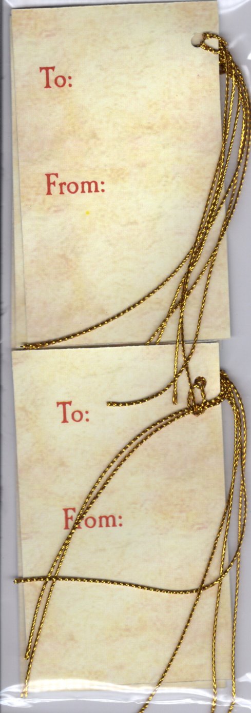 Peace & Joy Angel Tags-6pk : glittered
