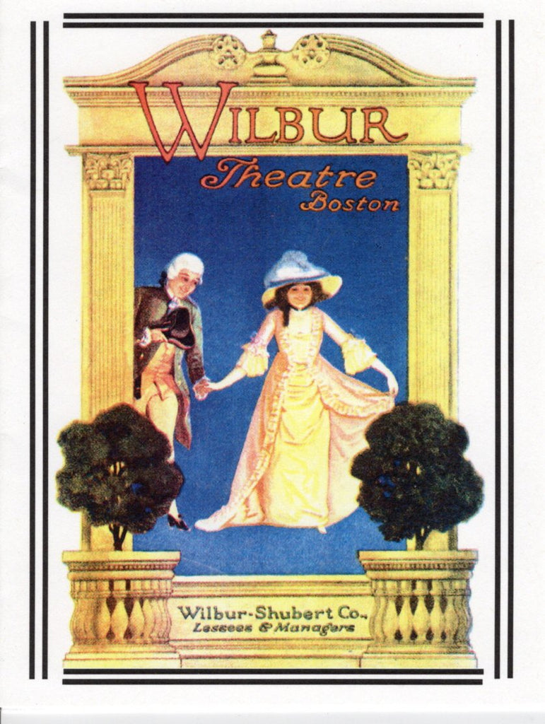 Wilbur Theatre Playbill Card