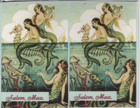 Above the Sea Mermaid Stickers- Pack of 4