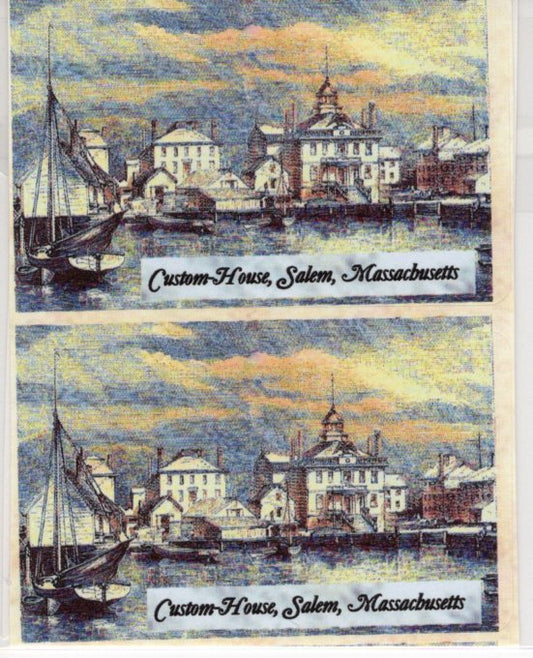 Salem Custom House Stickers- Pack of 4
