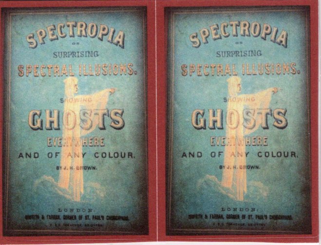SPECTROPIA GHOSTS Stickers ~ Pack of 4