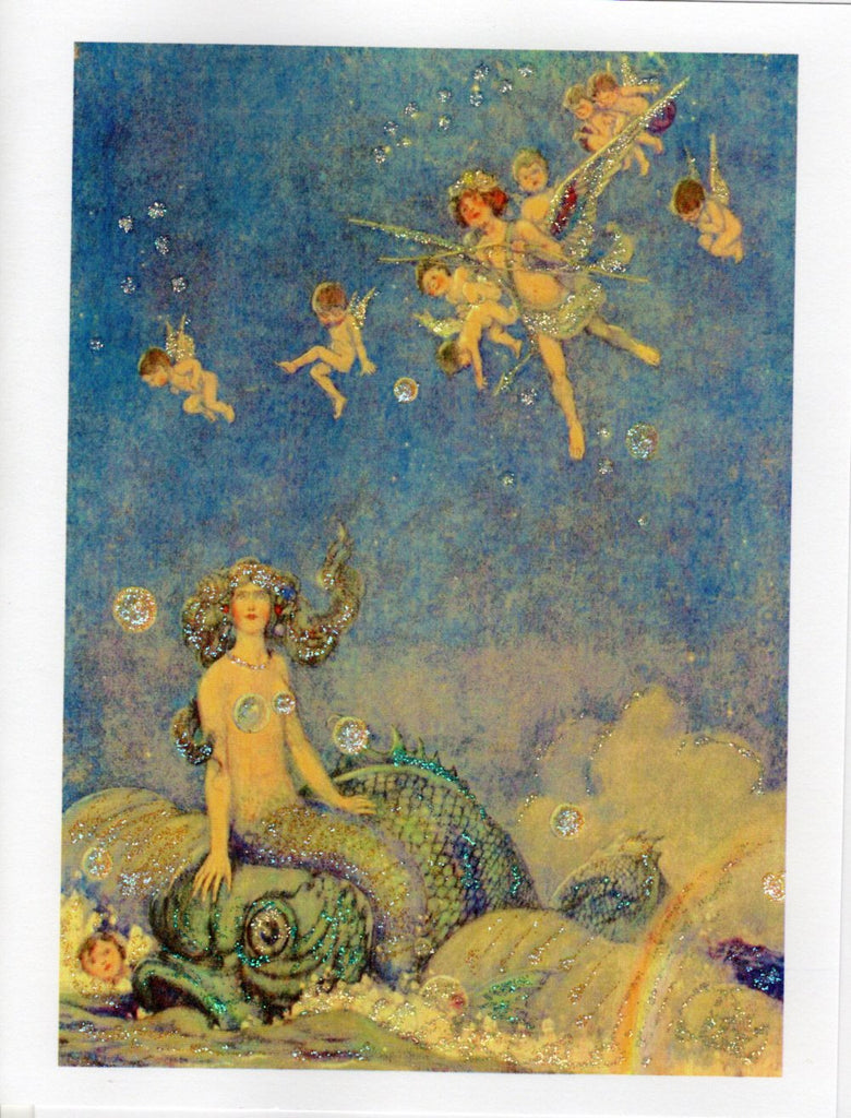 Shakespeare's A Midsummer-Night's Dream 1914 Glitter Card