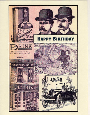 Gentleman's Happy Birthday Card
