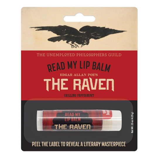 The Raven Read My Lip Balm