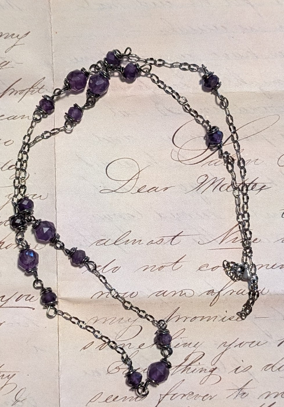 Amethyst Serenity Necklace