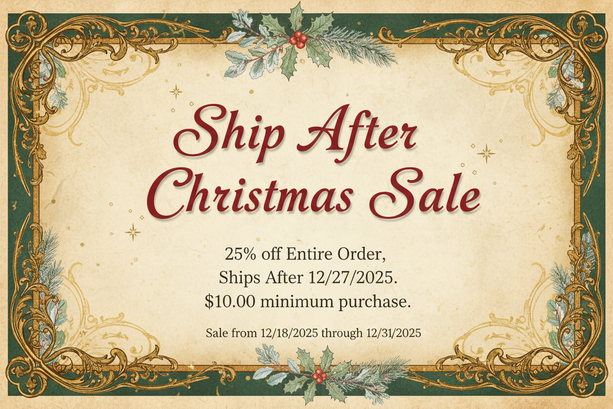 Ship After Christmas Sale Banner