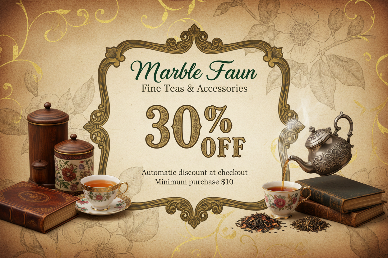 Tea 30% Off Banner