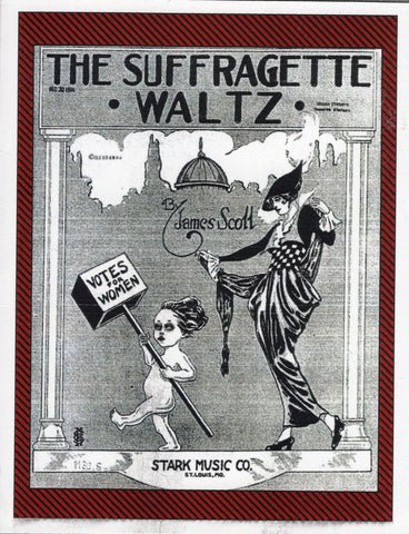 The Suffragette Waltz Note Card