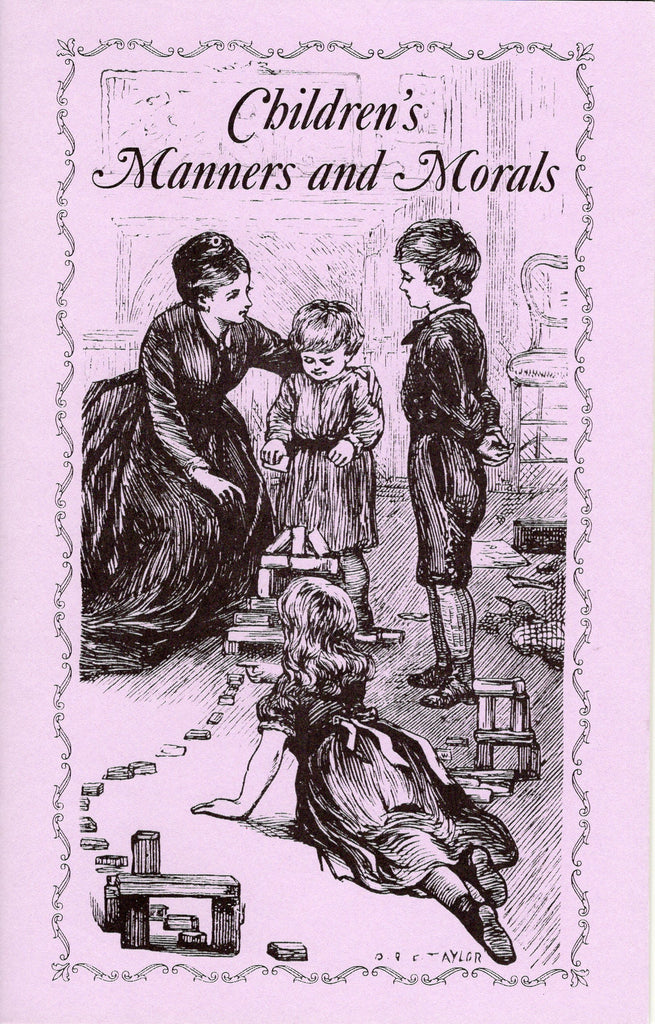 Children's Manners and Morals