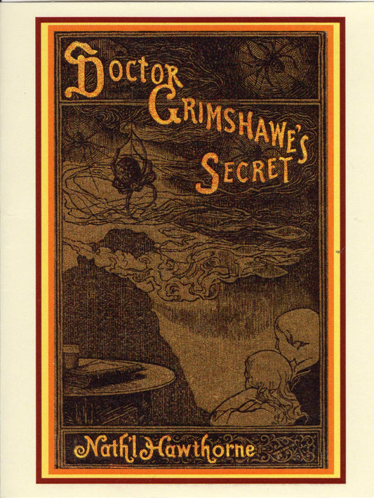 Doctor Grimshawe's Secret Book Cover Note Card