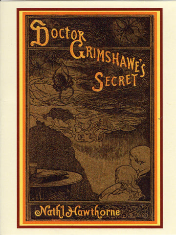 Doctor Grimshawe's Secret Book Cover Note Card