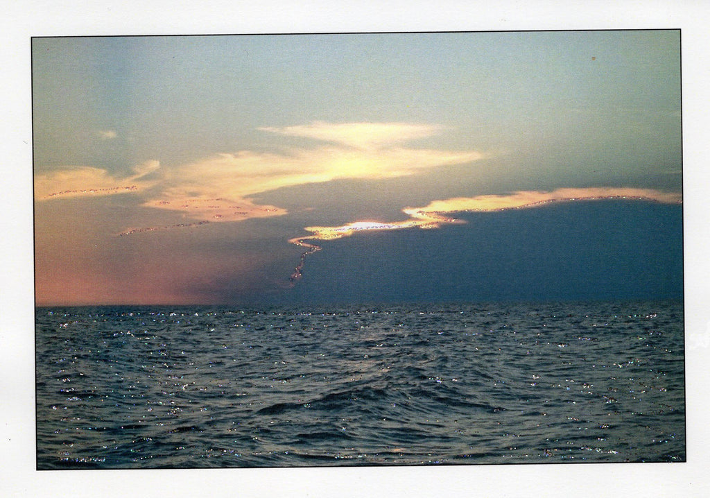 Cape Cod Sunset Photo Card