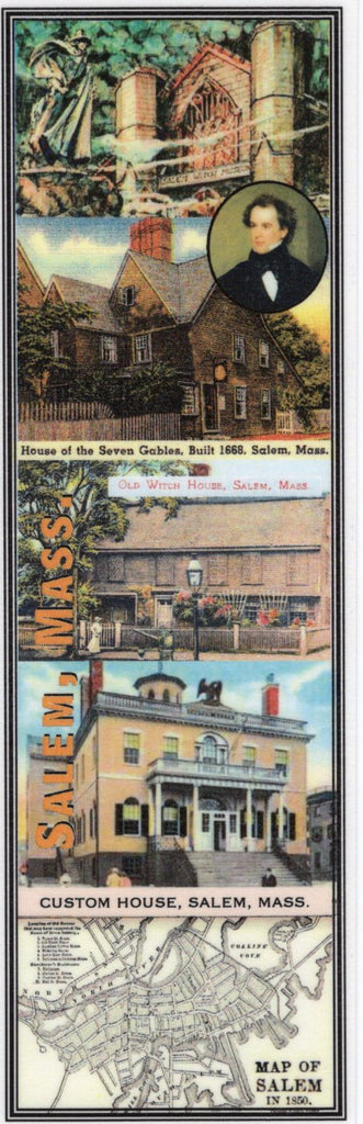 Historic Salem, MASS Collage Bookmark