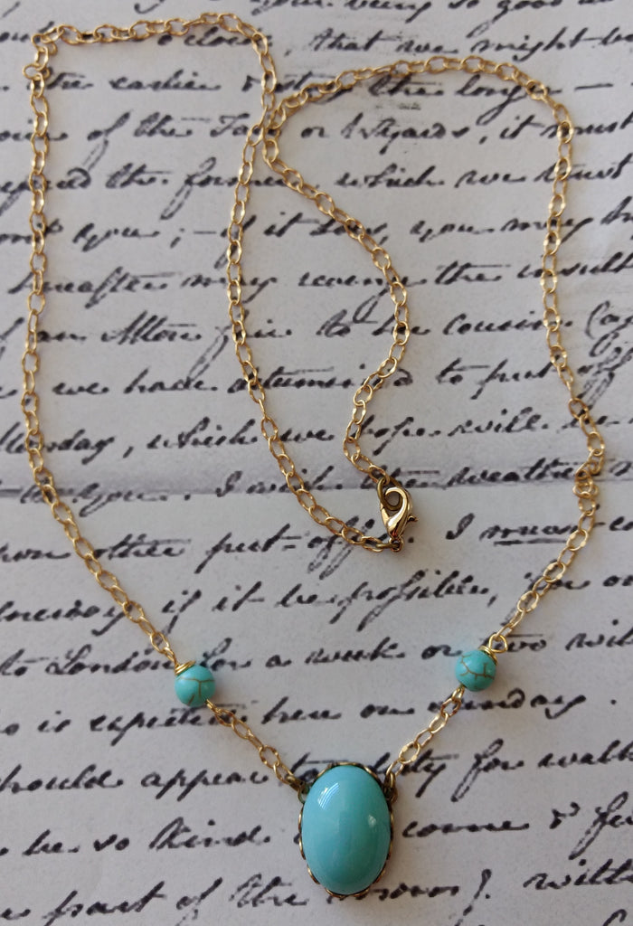 Jane Austen's "Turquoise" Necklace