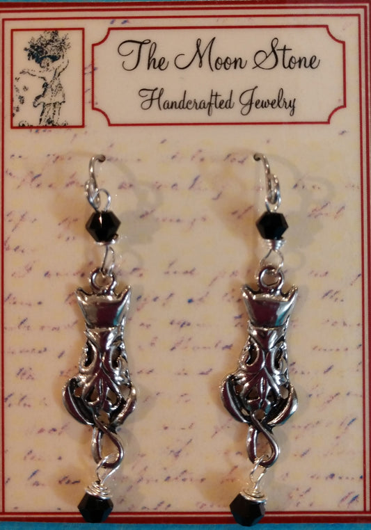 Chat Chic Charm Earrings