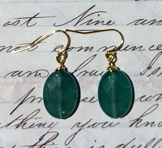 Aventurine Drop Earrings