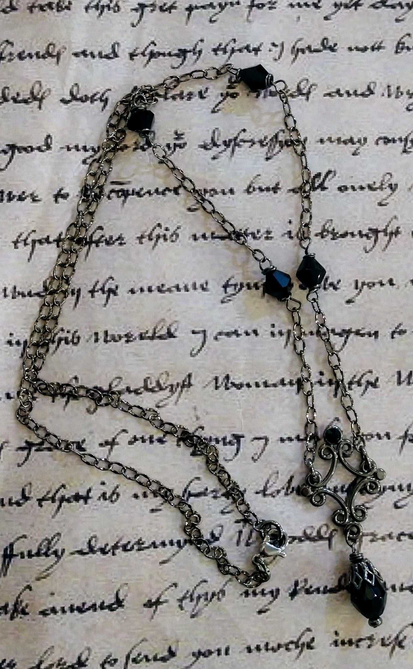 Queen's Courtier Drop Necklace