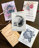 North Shore Dance Cards ~ Reproduction Set of 5 Dance Card Programs