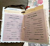 North Shore Dance Cards ~ Reproduction Set of 5 Dance Card Programs