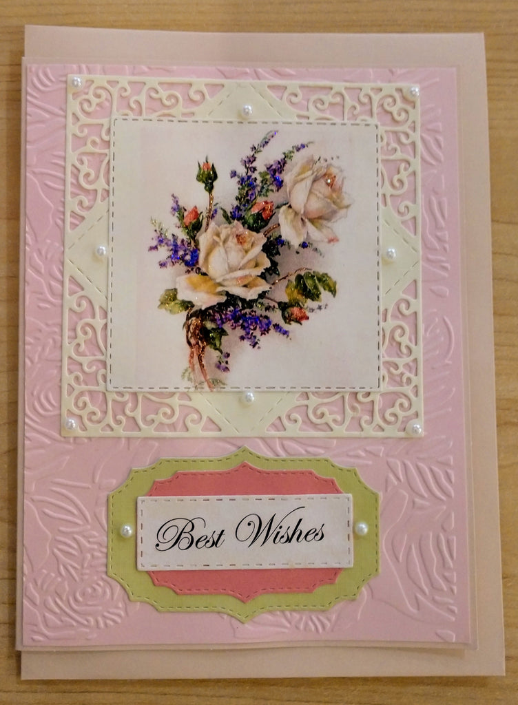 Best Wishes ~ Handmade Card