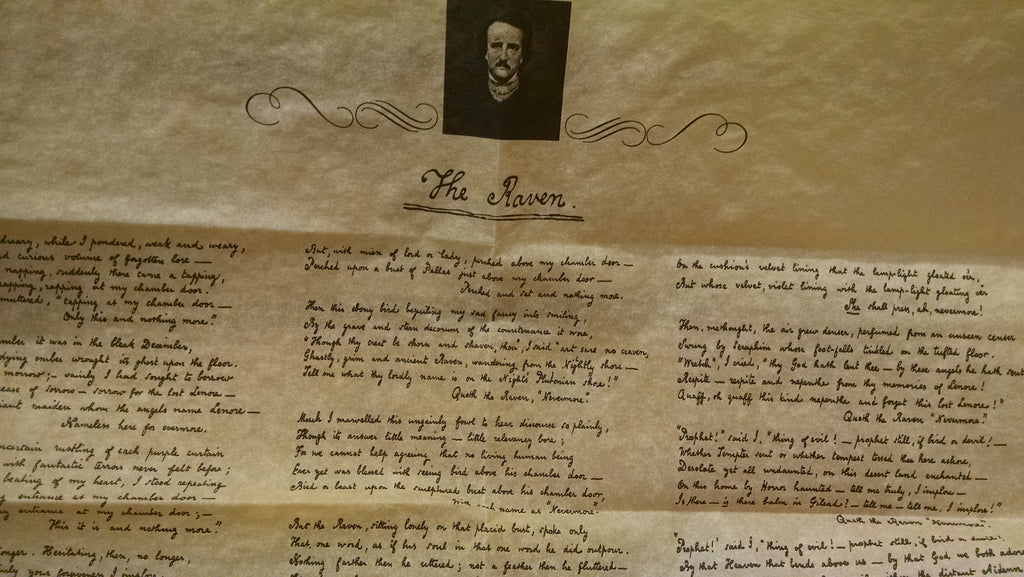 Edgar Allan Poe's Raven Document