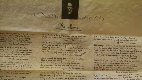 Edgar Allan Poe's Raven Document