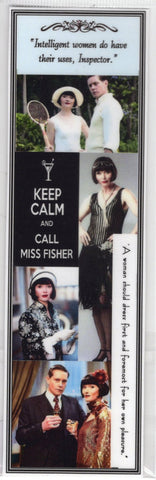 Keep Calm and Call Miss Fisher Bookmark