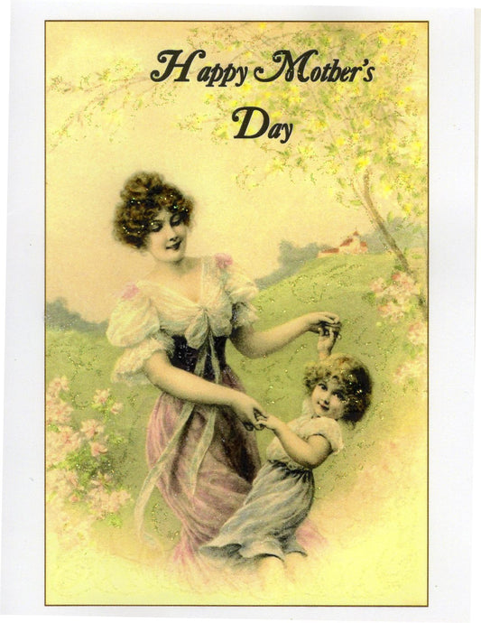 Happy Mother's Day ~ Mother and Child Ring Around the Rosy