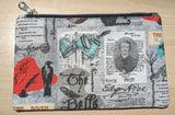 Edgar Allan Poe Collage Pencil Bag