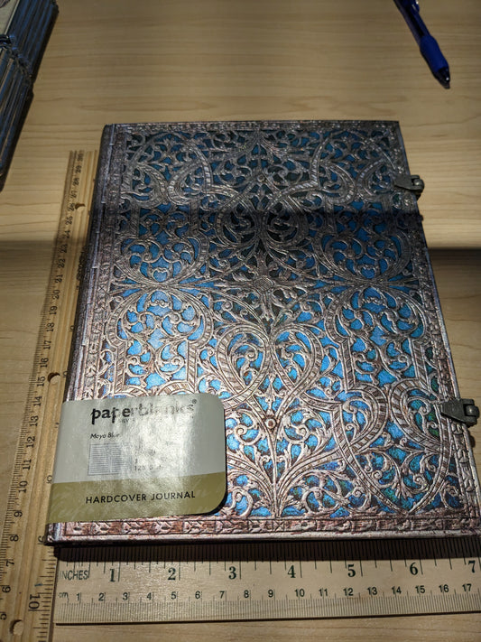 Maya Blue Ultra Lined Journal