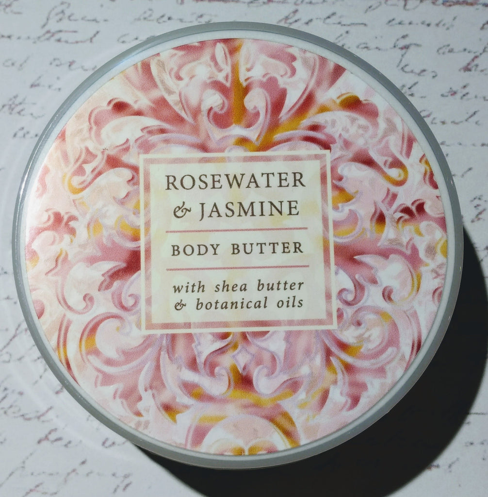Rosewater & Jasmine Botanic Body Butter