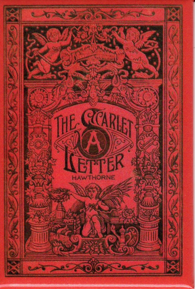 The Scarlet Letter Antique Book Cover Magnet
