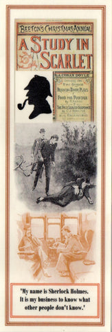 Sherlock Holmes Collage Bookmark