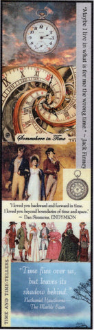 Time Travel Literature Collage Bookmark