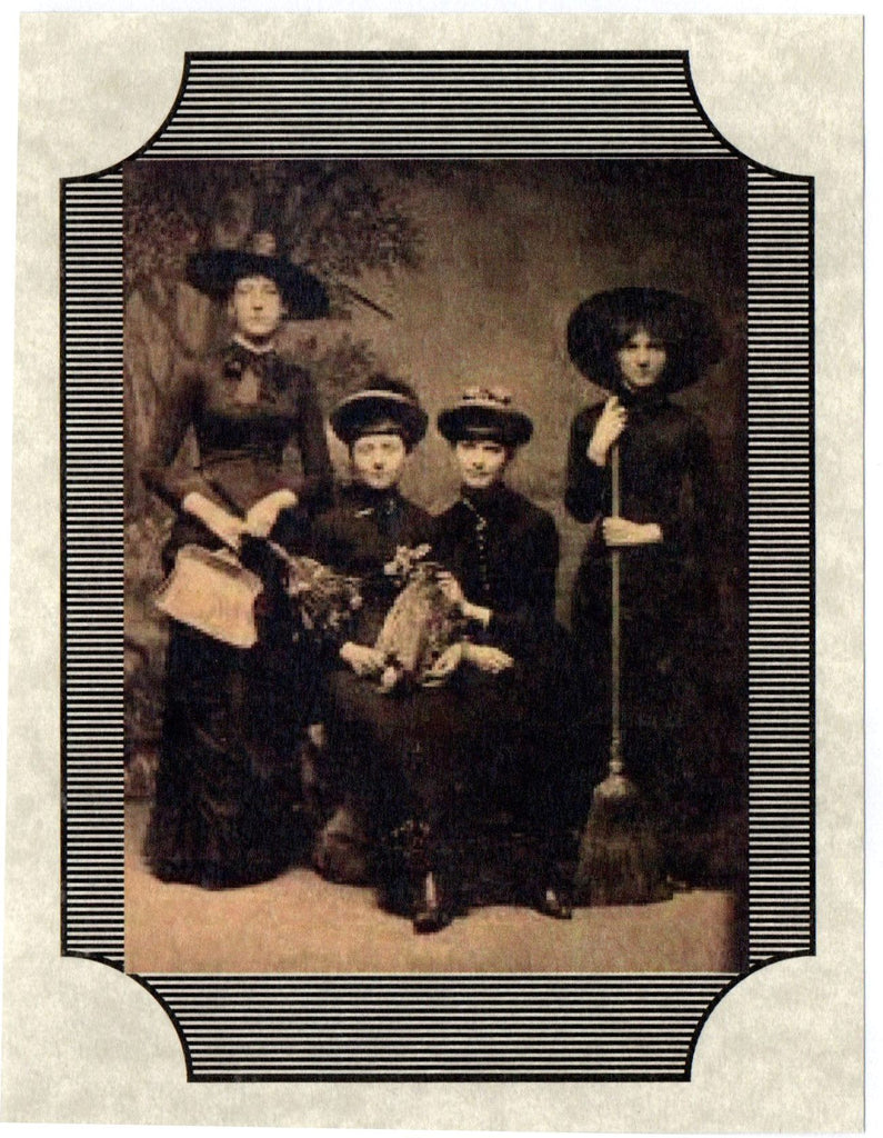 “Witch” Family Portrait Note Card