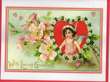 Valentine Card Bundle ~ Cherubs ~ 10-Card Pack