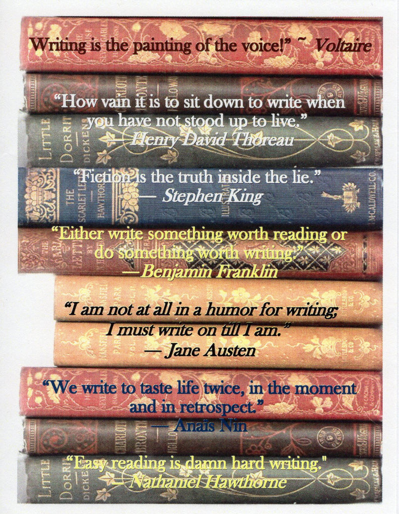 Writers on Writing Note Card A