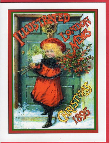Illustrated London News Christmas 1895 Card