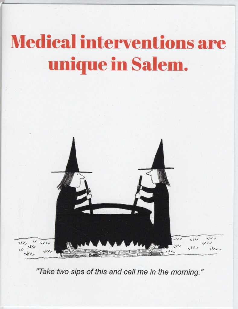 Witch City Card Get Well