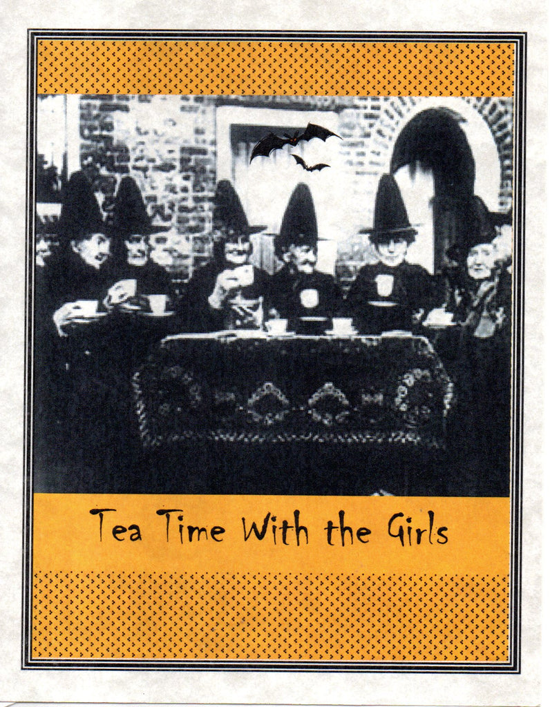 Tea Time with the Girls Note Card