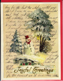 "Dear Rose...December 1888" Assorted Christmas Glitter Card