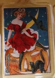 Victorian Witch Key Chain